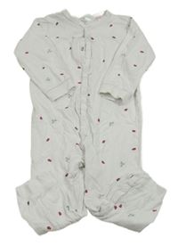 Bílý overal s beruškami H&M