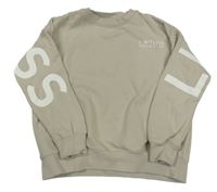 Béžová mikina s nápisom F&F