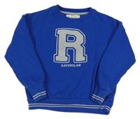 Kobaltově modrá mikina s písmenkom M&S