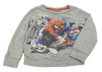 Sivá mikina so Spider-manem Marvel