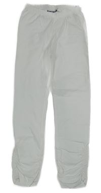 Biele nařasené legíny Stop+go