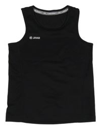 Čierne športový top s logom Jako