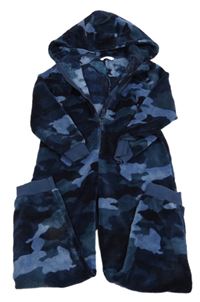 Army plyšová kombinéza s kapucí M&S