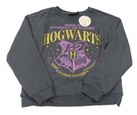 Nová - Tmavošedá mikina s erbem - Harry Potter PRIMARK