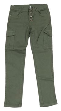 Khaki cargo skinny rifle C&A