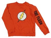 Červená mikina so znakem - The Flash sinsay