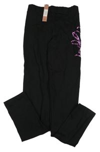 Nové - čierne legíny s logom DFND