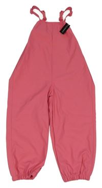 Nové - růžové nepromokavé laclové kalhoty St. Bernard