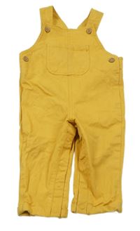 Okrové riflové laclové kalhoty PRIMARK