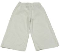 Biele široké nohavice H&M