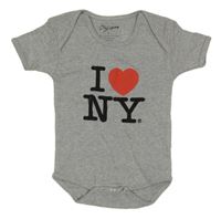 Šedé melírované body s nápisem a srdíčkem 