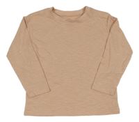 Pudrové melírované triko M&S