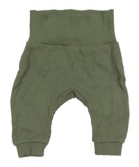 Khaki rebrované tepláky C&A