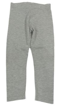 Sivé melírované legíny George