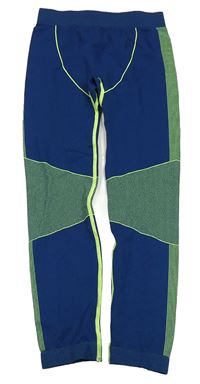 Tmavomodré spodné funkčné nohavice Crivit