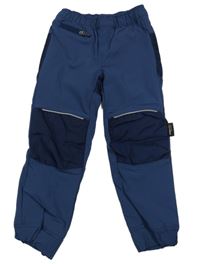 Tmavomodré outdoorové zateplené kalhoty Crane