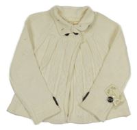 Nové - Smetanový propínací svetr