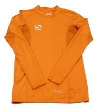 Oranžové sportovní funkční triko s logem Sondico