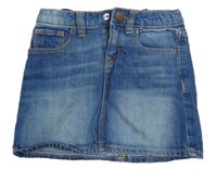 Modrá rifľová sukňa GAP