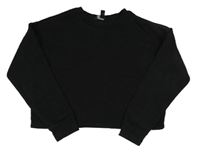 Čierna crop mikina New Look