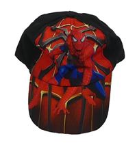 Černo-červená kšiltovka se Spidermanem 
