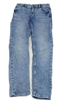 Modré melírované skinny rifle C&A