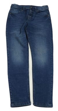 Tmavomodré skinny rifle F&F