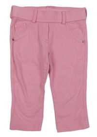 Ružové crop tregíny C&A