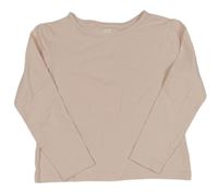 Svetloružové tričko H&M