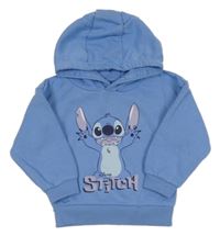 Modrá mikina se Stitchem a kapucí Primark