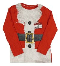 Červené triko se Santou Tu