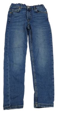 Tmavomodré skinny rifle Zara