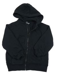 Čierna prepínaci mikina s kapucňou M&S