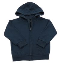 Tmavomodrá prepínaci mikina s kapucňou Primark