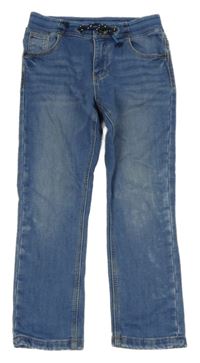 Světlemodré teplákové skinny rifle M&S