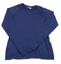 Tmavomodré thermo funkční triko Crane