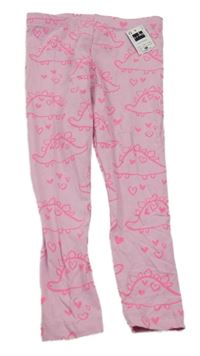 Nové - Lila legíny s diny Dunnes 