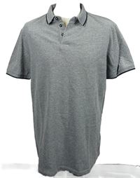 Pánské šedé polo tričko Primark 