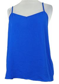 Dámsky zafírový voľné ý top zn. Topshop