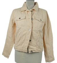 Dámská světleoranžová riflová bunda Roman