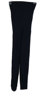 Dámské tmavomodré zateplené punčocháče Primark 