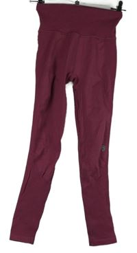 Dámske vínové športové funkčné legíny Oceans Apart
