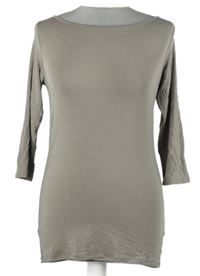 Dámske béžové tričko Majectic