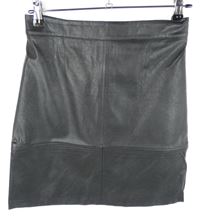 Dámská černá koženková sukně D. Exterior 