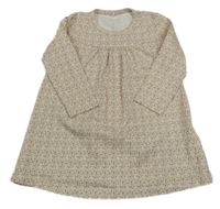 Bílé vzorované bavlněné šaty Name it