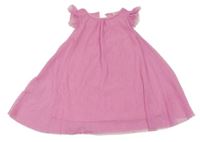 Ružové bodkovaná é tylové šaty Kiki&Koko