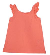 Ružový neónový top s volány C&A