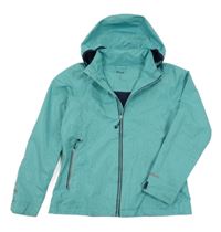 Mintová šusťáková jarní funkční bunda s kapucí Crivit