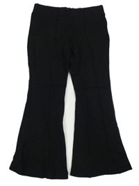Čierne flare legíny H&M
