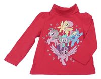 Fuchsiový rolák s My little pony C&A